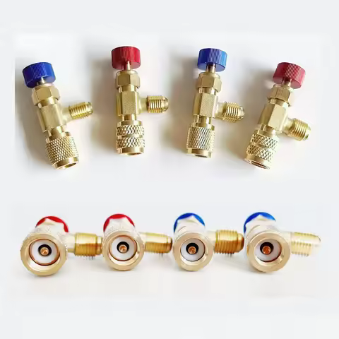 R410 - R22 Refrigeration Tool Air conditioning Safety Valve Adapter Fitting Refrigeration Charging C