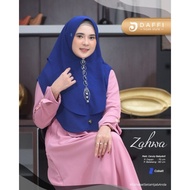 ZAHWA DAFFI HIJAB OVAL 2 LAYER DAFFI Jilbab instan kerudung bergo