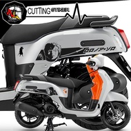 Fazzio Cartoon Cutting Sticker ZORO One Piece Many Colors/636 FAZZIO MOTORCYCLE STRIPING/ CARTOON St