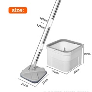 Sewage Separation Mop With Bucket Household Magic Spin Mop For Floor 360° Self-cleaning Stainless Tornado Rotating Clean