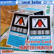 Anime Hunter x hunter sticker Film Cover Skin for ATM Bank Debit Credit Card Anti-Scratch Protective