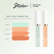 Strokes Spot Veil Corrector [Oil-Free Matte Liquid Color Corrector]