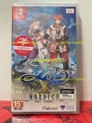 《今日快閃價》全新 Switch NS遊戲 伊蘇X / YS 10 / 伊蘇 10 北海歷險 北境歷險 / Ys X -NORDICS- / イースX -NORDICS- / Ys X Nordics