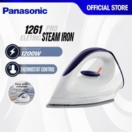 Panasonic Ultimate Care 500 Steam Iron (Non Stick) | 1261-Pro (Auto Off Dry Iron Seterika Stim 熨斗)