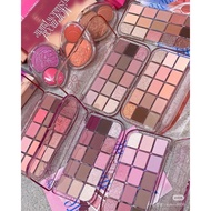 Daigou Genuine Korean Fwee15 Color Eyeshadow Palette Nude Pink Lavender Pearlescent Sequins Strobe M