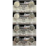 [ Strip of 8 ] Energizer A76/LR44 (A76BP), SR44, L1154, 1.5v Alkaline Batteries [ Strip of 8 ] Energ
