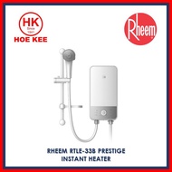 Rheem Prestige Instant Water Heater with Shower Set RTLE-33B