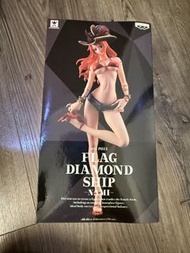 One Piece Flag Diamond Ship Nami Figure