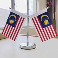 (Ready Stock) Malaysia Table Flag Y Standee  for Office/ Conference Merdeka 2024 Malaysia Independen