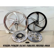 Sport Rim CNC 6Leg 6Batang PNP Y15ZR /Y16ZR /Y16ZR ABS /LC135 /Y125Z /NVX /SRL115 /SRL115FI /RS150 /