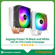 Segotep Frozen T6 Black and White HSF Air CPU Cooler