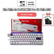 X-STAR X68 Pro Mechanical Keyboard 68 RGB Keys, Genuine Gaming Mechanical Keyboard