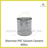 ↘ ➞ ◶ Sherman Solvent Cement 400cc / PVC Cement 400cc