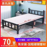 全城熱賣 - 折疊床 單人床 家用辦公室午休床 經濟型出租屋簡易床 便攜鐵床 木板床
