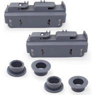 WD28X27241 Dishwasher Rack Carrier And Roller Kit Replacement for GE Hotpoint Haier Replaces Parts A