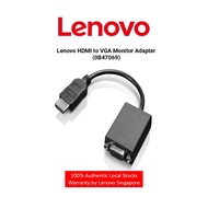 [Brand New] Lenovo HDMI to VGA Monitor Adapter (0B47069)