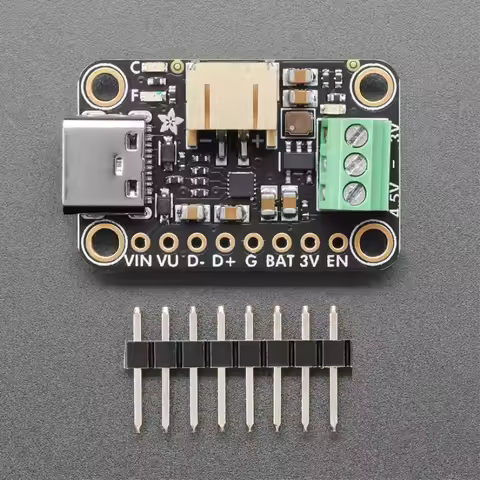 6092 bq25185 USB / DC / Solar Charger with 3.3V Buck Board