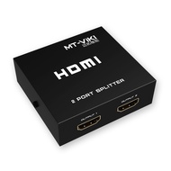 2 / 4 Port HDMI Splitter 4Kx2K 1 Input 2 / 4 Output Video Distributor With Power Adapter