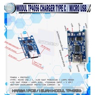 MODUL TP4056 CHARGER TYPE C / MICRO USB POWER BANK 2PCS