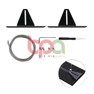 NETLEA AT5S and RGBS LIGHT HANGING KIT - HIGH SUSPENSION CABLE FOR CONVENIENT AQUARIUM LIGHTS