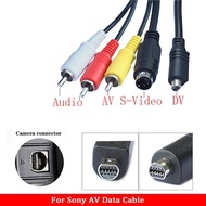 สาย TV Out VMC-15FS Digital AV Audio Video TV Out Cable Cord Line Wire For Sony Camcorder AV TV Output Audio Video Cable For Sony  Camcorder Handycam DCR Series