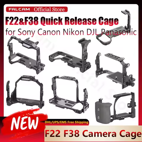 FALCAM official F22&F38 Quick Camera Cage KIT for Sony A7M5/4/A7C2/FX30/FX3 Canon C50/R63 Nikon ZR/Z