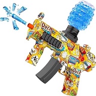 QOGELY Automatic Gel Water Ball Blaster Toys, Splatter Orby Splat with Gift Box, Christmas Stockings &amp; Stuffers Gifts for Kids, GBN03