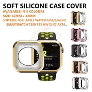 [24H Ship] 42mm 44mm Soft Silicone TPU Case Cover Protective Casing - Apple Watch iWatch Smartwatch 