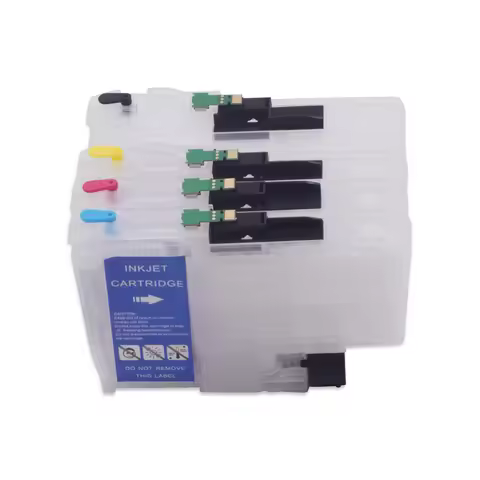 America LC406 LC406XL Refillable Ink Cartridge With Chip For Brother MFC-J4335 J4345 J4535 J5855 J59
