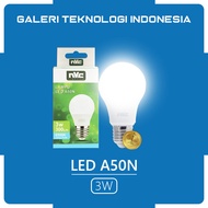 Lampu LED NVC-A50N / Warna Putih 3 Watt / Bohlam Murah Hemat Listrik