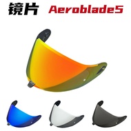 Air Knife 5/6 Helmet Lens Aeroblade5/6, F17 Plating Lens Motorcycle Helmet Accessories K7N6