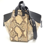 二手LOEWE Marco Polo 兩用吊床小號單肩包，女士，米色