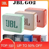 JBL GO2ไร้สายบลูทูธมินิลำโพง IPX7กันน้ำกลางแจ้งกีฬาลำโพงพกพาพร้อมไมโครโฟน