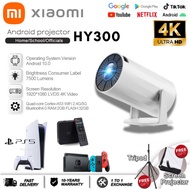 🔥Hot Selling🔥HY300 4K Full HD 1080P 10000 Lumens Android 11 Mini Projecter WiFi6 Bluetooth 5.0 LCD