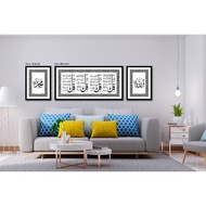 FRAME DECO DESIGN 4-QUL SET (18X24 24X48)