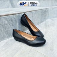 Black Shoes 1 Inch High Heels