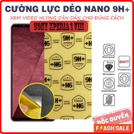 Sony xperia 1V/ xperia 1 VI/ xperia 1 VII/ xperia 1 VIII screen protector, 9H nano flexible tempered