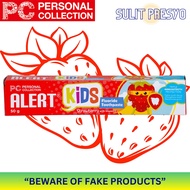 Personal Collection Alert Kids Strawberry Flavor with Vitamin C Fluoride Toothpaste 50g