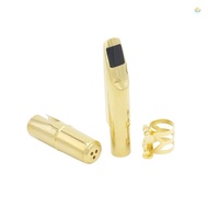 Alto Sax Saxophone 7C Mouthpiece Metal with Mouthpiece Pads