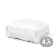 Lisscode 天然卸妝巾 100抽 (4入)