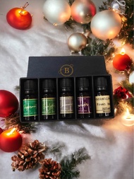 Pure Essential Oil Gift Set Gift Idea For All Occasions, Essential Oil For Humidifier, Aromatherapy Essential Oil, Essential Oil Set, Essential Oil Gift Set Elegant, Relaxation, Anxiety,  Brain Function, Sleep Quality, Insomnia Relief by Brookshire Home