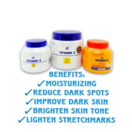 ♞,♘Ar Vitamin E cream lotion original from Thailand sun protect Q10 plus body cream 200g 500g white