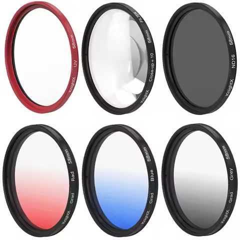KnightX FLD UV CPL polarizer ND Star Camera Lens Filter For canon sony nikon 52mm 58mm 67mm photo d5