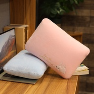 【Intimate mom】 Napping Pillow Portable Mini Pillow Memory Foam Plush Coral Velvet 30x20cm Stuffed Toy Cushion Baby Sleeping Dolls for Kids