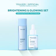 Brightening & Glowing Set - Lightening Face Toner + Serum Ampoule, with Advanced Niacinamide, Alcoho