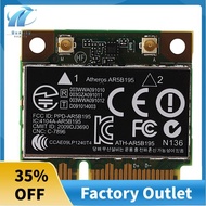 AR9285 AR5B195 150M+BT3.0 Half Mini PCI-E Wireless Card SPS:593127-001 592775-001 for 430 431 435 43