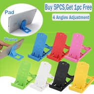 【Need To Buy At Least 5 Pcs and Buy 5pcs Get 1pc Free】Universal Phone Holder 1pc Mini Plastic Folding Desk Stand Mobile Holder Cellphone Stand