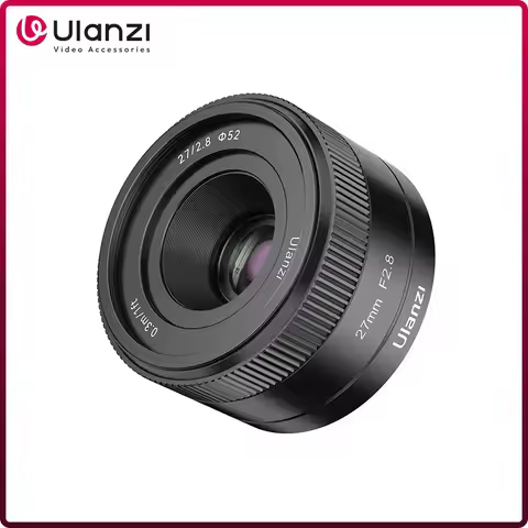Ulanzi CL02 AF 27mm F2.8 APS-C Auto Focus Camera Lens For Sony E-Mount Mirrorless Camera ZV-E10 A670