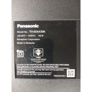 PANASONIC TH-60A430K (SPARE PART) 💯ORI ,POWER SUPPLY,MAIN BOARD,T/CON,LVDS,SPEAKER,MENU BUTTON