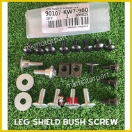 ◄ ▦ ✆ (KW7) Honda WAVE100R / Wave100(R) Full Set Body Cover Screw Set ( 3 IN 1 ) 3 PACK Thai